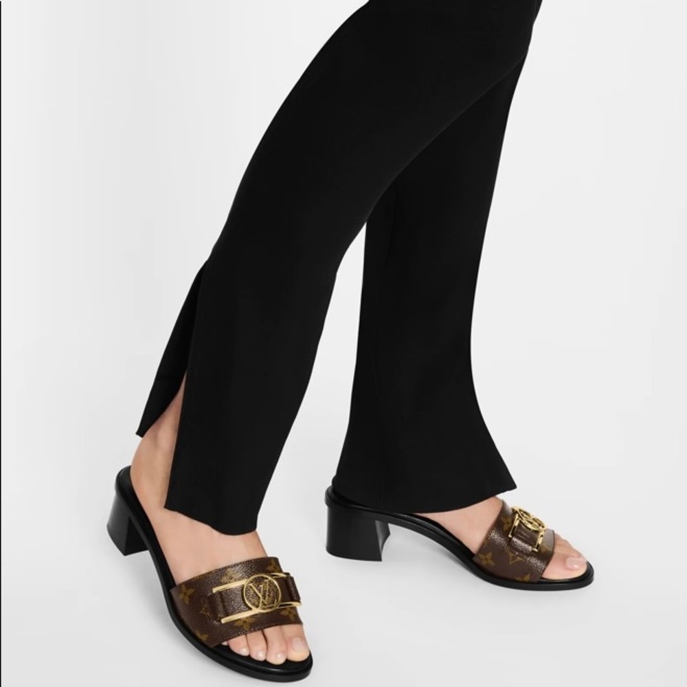 Lock it mule sandals